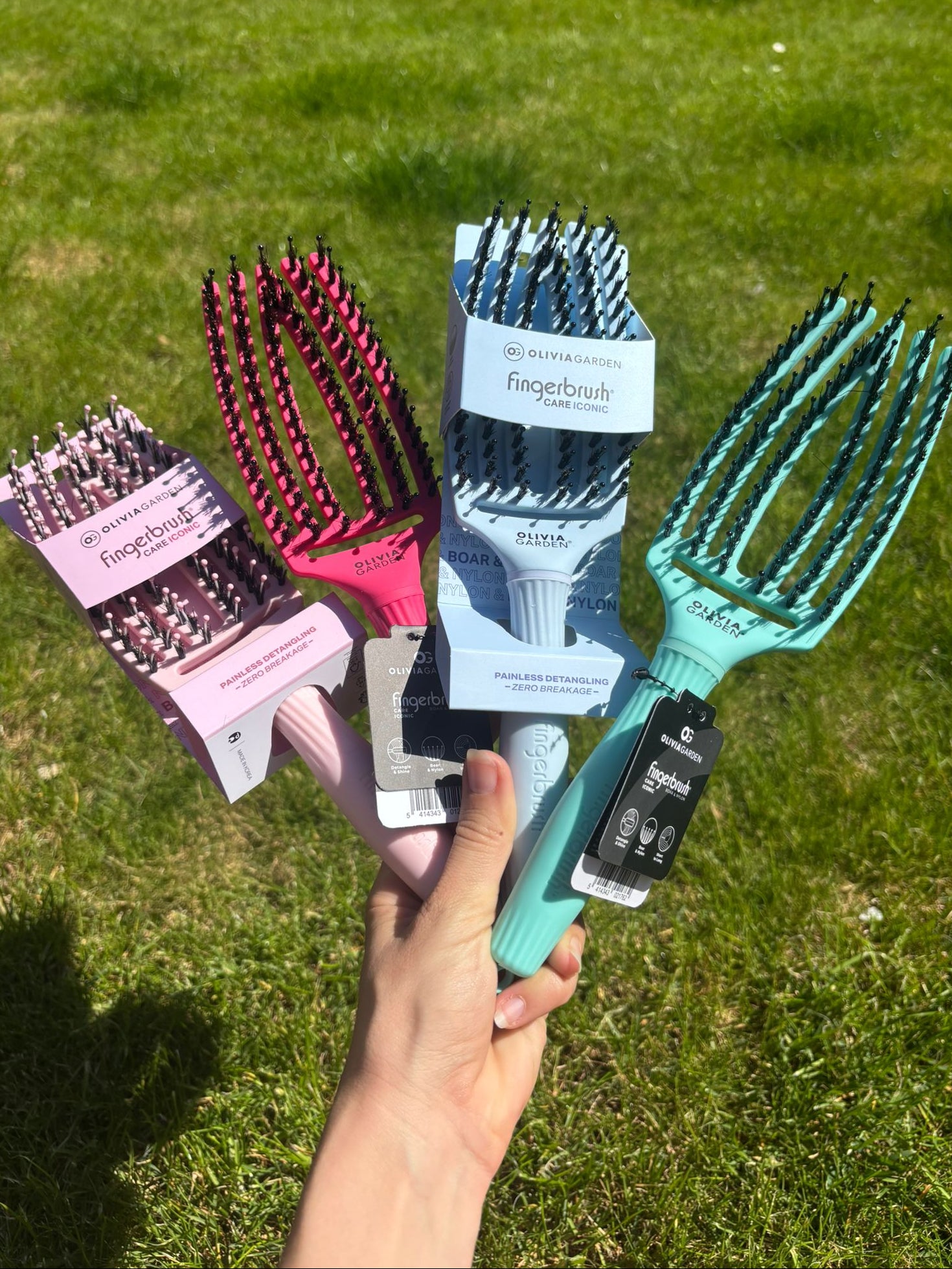BORSTEL OLIVIA GARDEN - BOAR & NYLON